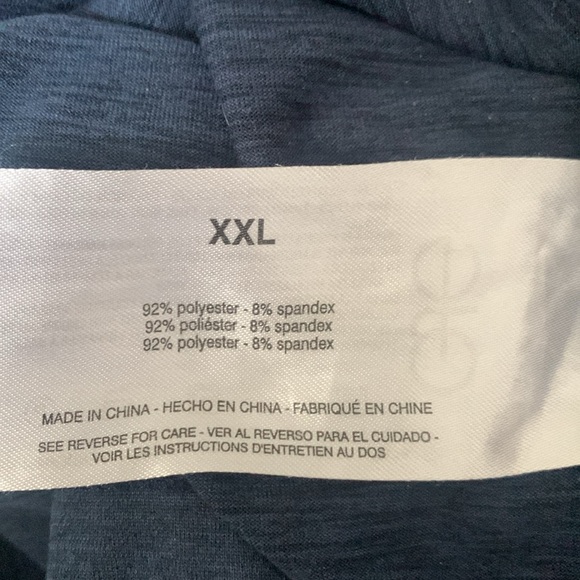 G.H. BASS & CO. Men's Blue Polo Shirt - Picture 6 of 7